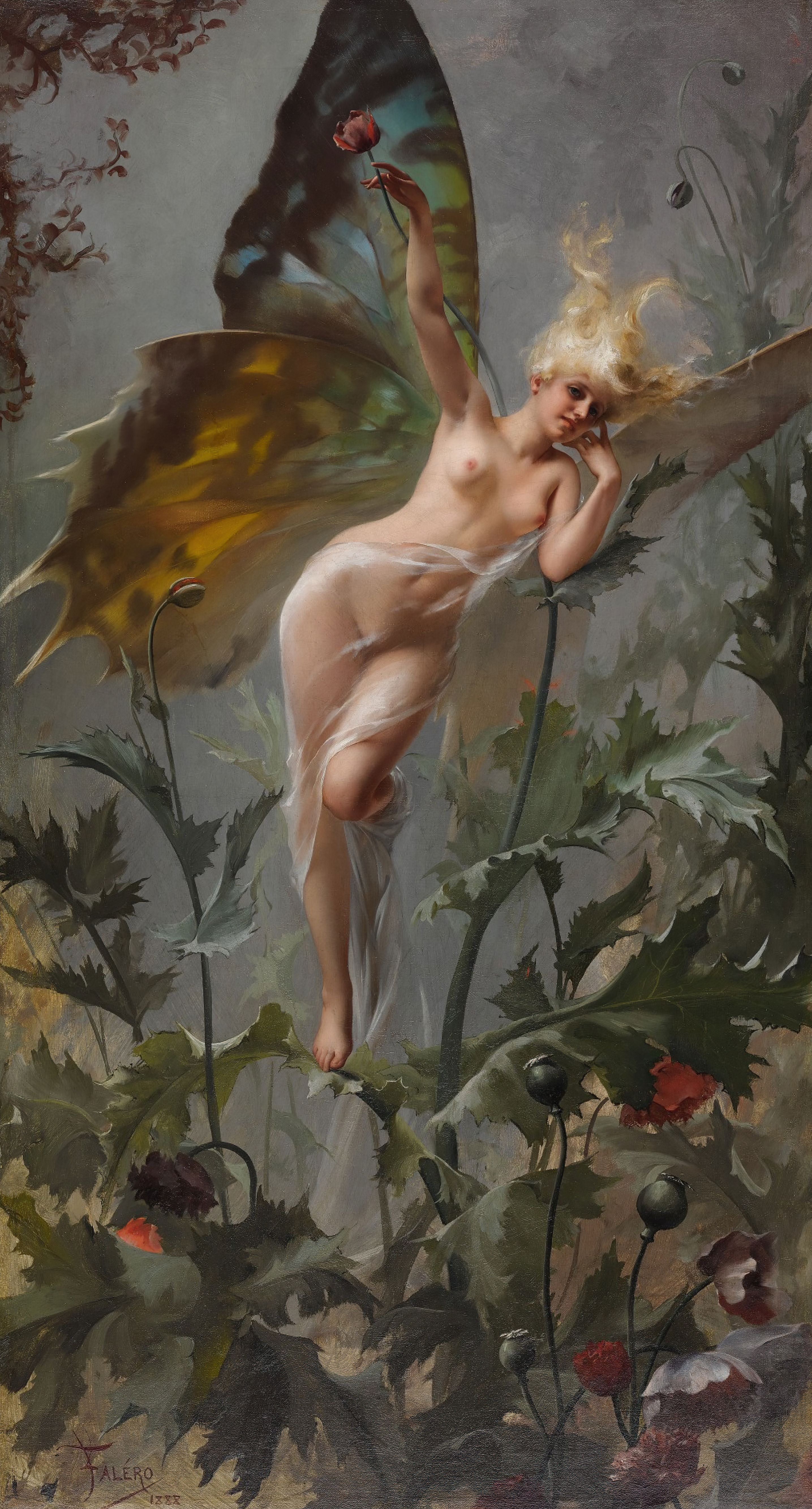 The Poppy Fairy (1888) Luis Ricardo Falero