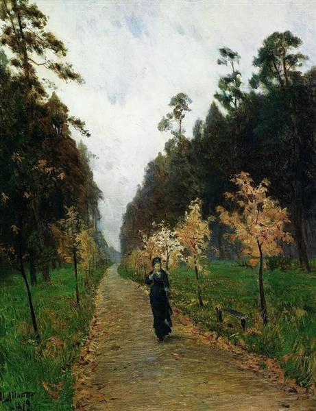 Autumn Day - Isaac Levitan (1879)