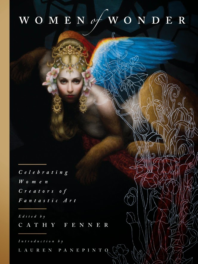 Book cover, Women of Wonder, Cathy Fenner, 2015 via Muddy Colors