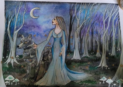 Moongoddess, by Aniesa Asghar